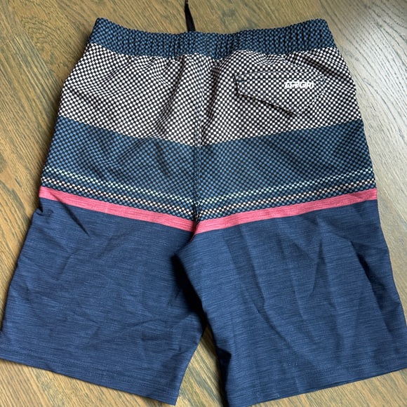 O'Neill Kids Swim Trunks - Navy and Pink - Picture 3 of 4